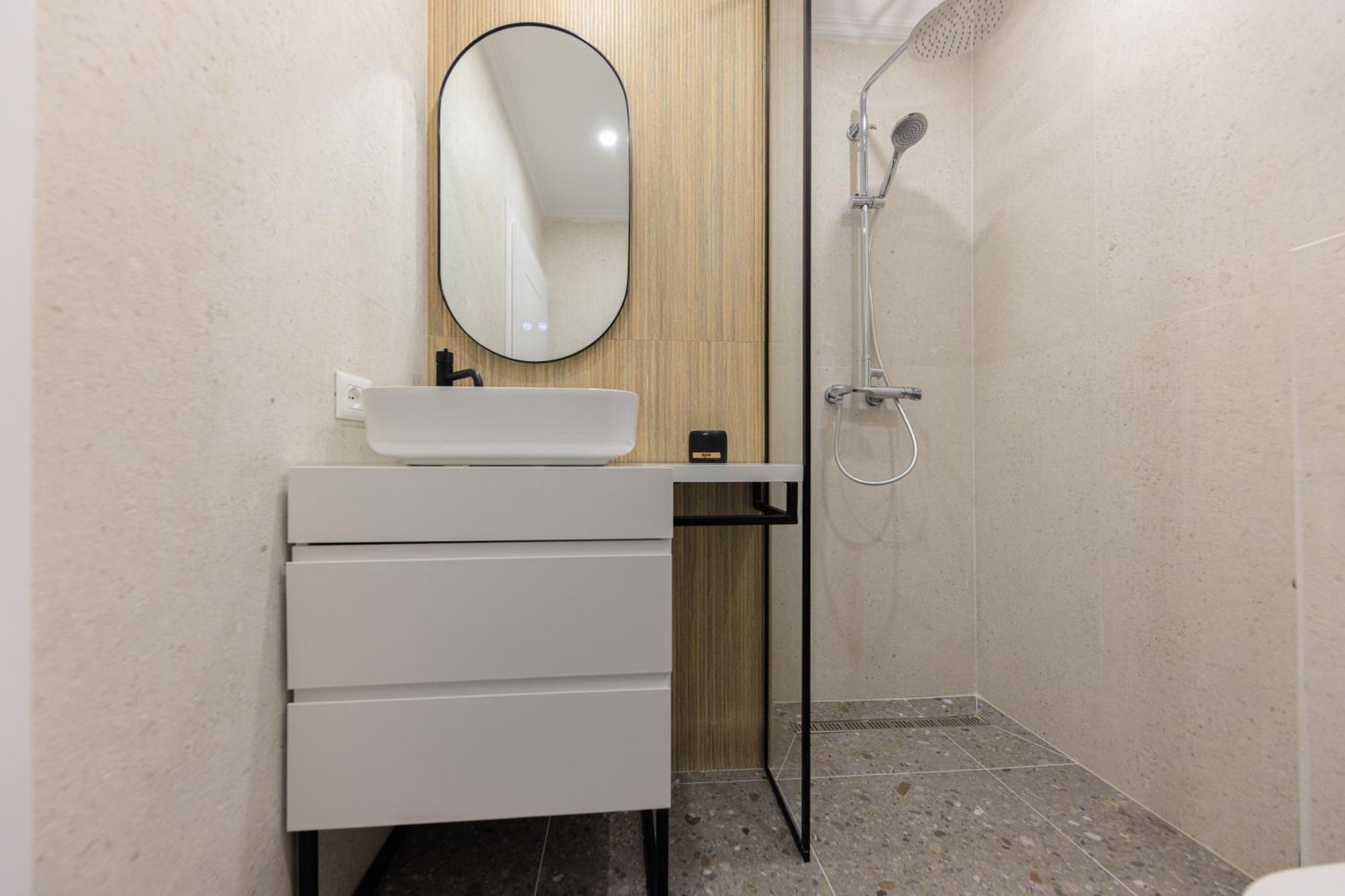 Syncron Centre Skyline Rooftop Tirana Apartments Екстериор снимка